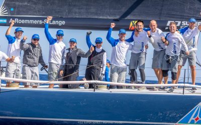 Azzurra the 2019 52 Super Series champions, Sled near perfection!!